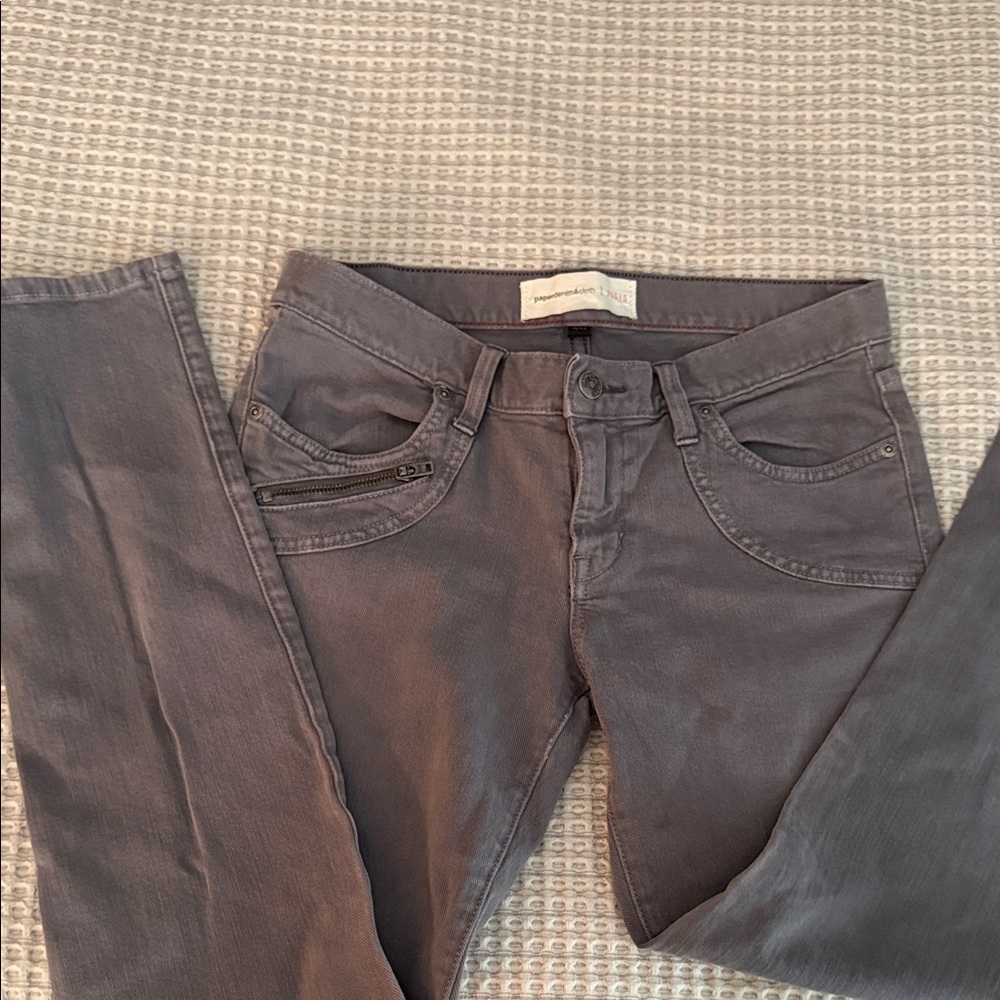 Paper Denim & Cloth Women's Charcoal Skinny Jeans